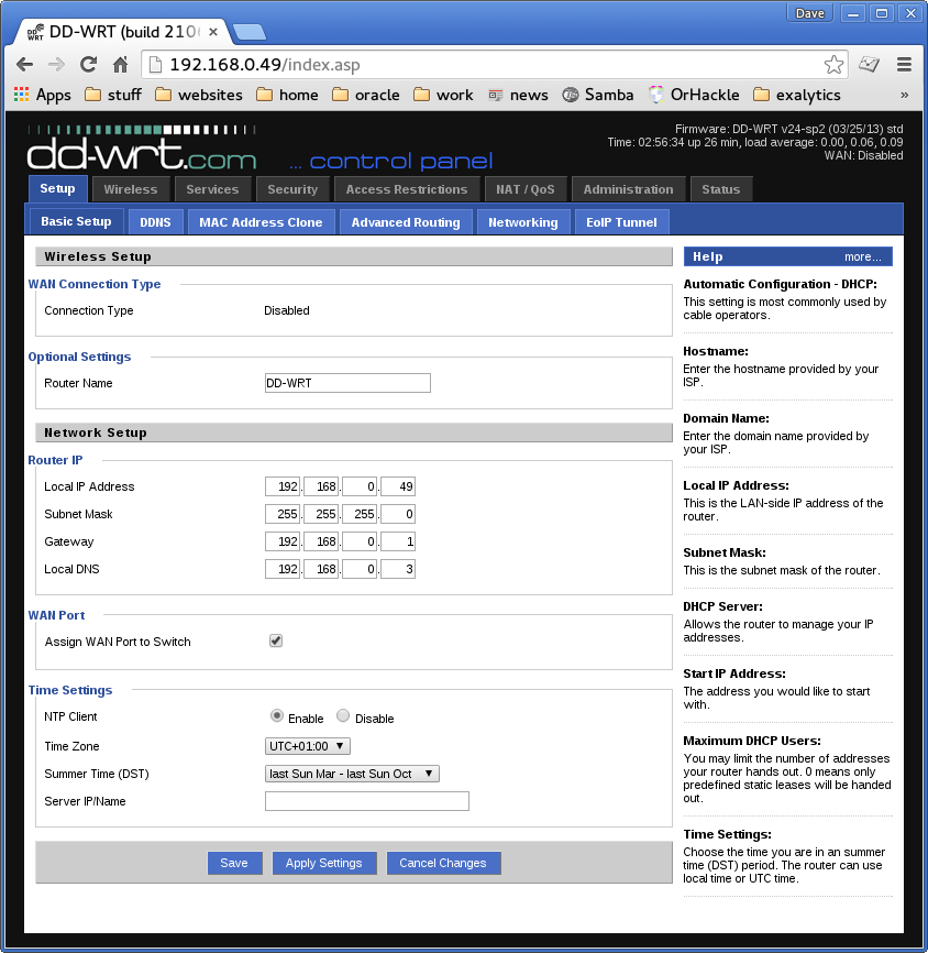 Dd wrt отключить wifi